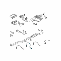 OEM 2004 BMW X3 Oxygen Sensor Diagram - 11-78-7-514-926