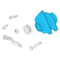 OEM Dodge Stratus ALTERNATR-Engine Diagram - MD362870