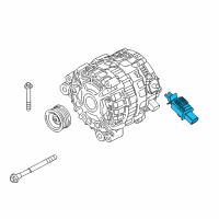 OEM BMW Controller, Alternator Diagram - 12-31-8-635-480