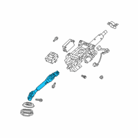 OEM Cadillac XT5 Lock Module Bolt Diagram - 84979332