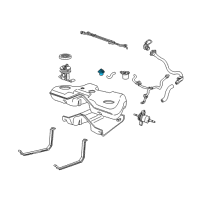 OEM 2006 Lincoln LS Vapor Valve Diagram - 3U5Z-9C915-C