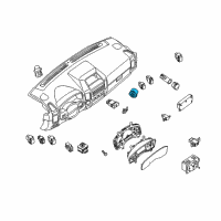 OEM 2008 Infiniti QX56 Switch Assembly-G Diagram - 25535-9GA0A