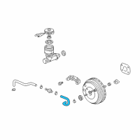 OEM Acura Integra Tube B, Master Power Diagram - 46405-SR3-A20