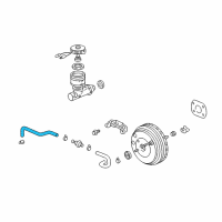 OEM Acura Integra Tube A, Master Power Diagram - 46404-SR3-A00