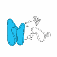 OEM Buick Commercial Chassis Belt Diagram - 12637202