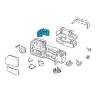 OEM 2019 Ford F-250 Super Duty Signal Lamp Diagram - FL3Z-13B375-CA