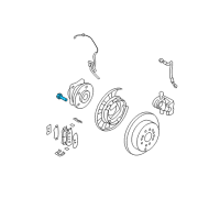 OEM Hyundai Santa Fe XL Bolt-Hub Diagram - 52755-2B000