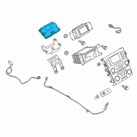 OEM Ford Police Interceptor Sedan Module Diagram - EJ5Z-14D212-BA