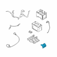 OEM 2018 Kia Optima Stay Battery-Upper Diagram - 371303R000