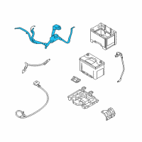 OEM 2015 Kia Optima Battery Wiring Assembly Diagram - 918552T160