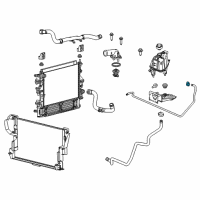 OEM 2017 Ram ProMaster 3500 Clamp-Hose Diagram - 6107386AA