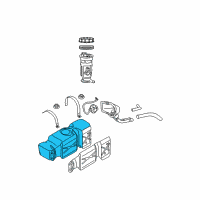 OEM 2008 Dodge Ram 1500 Tank-Fuel Diagram - 55398734AB