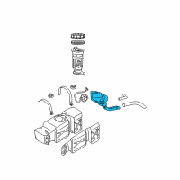 OEM Dodge Tube-Fuel Filler Diagram - 52113581AC