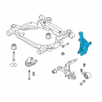 OEM 2008 Mercury Sable Knuckle Diagram - 8G1Z-3K186-L