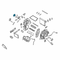 OEM 2019 Hyundai Sonata Mode Actuator Diagram - 97157-C2000