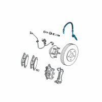 OEM Chrysler Pacifica Line-Brake Diagram - 4721033AB