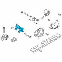 OEM 2019 Ford F-150 Mount Bracket Diagram - JL3Z-6038-N