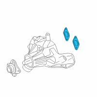 OEM Oldsmobile Bravada Gasket Diagram - 3754587