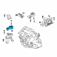 OEM 2019 Honda Accord Rod, Torque (Upper) Diagram - 50880-TVA-A21