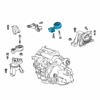 OEM Honda Accord Rod, Torque (Lower) Diagram - 50890-TVA-A21