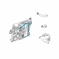 OEM 2002 Jeep Grand Cherokee Line-Power Steering Pump Diagram - 5019708AF