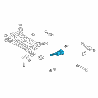 OEM 2009 Lincoln MKX Trailing Arm Diagram - 9T4Z-5A972-C