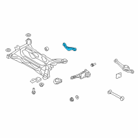 OEM 2007 Lincoln MKX Front Lateral Arm Diagram - 7T4Z-5500-A