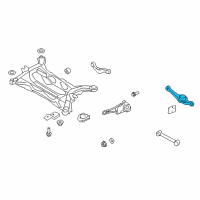 OEM 2010 Lincoln MKX Lower Control Arm Diagram - 7T4Z-5A649-AA