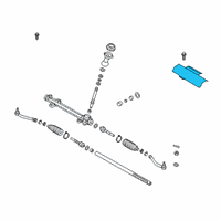 OEM 2020 Hyundai Santa Fe Heat Protector Diagram - 57260-C6000