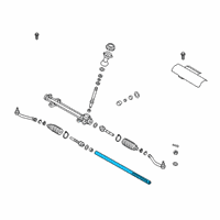 OEM 2019 Hyundai Santa Fe Rack Assembly-P/S Gear Box Diagram - 57730-S2000