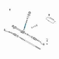 OEM 2022 Hyundai Santa Fe Pinion Assembly-Steering Gear Box Diagram - 56512-S2500