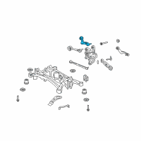 OEM 2013 Lexus LS460 Rear Upper Control Arm Assembly Diagram - 48790-50080