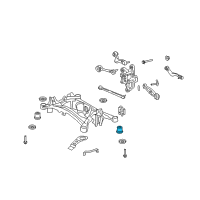 OEM 2017 Lexus LS460 Cushion, Rear Suspension Diagram - 52275-50072