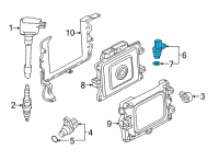 OEM 2018 Honda Accord Sensor Assembly, Tdc Diagram - 37510-5Y3-J01