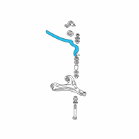 OEM 2002 Buick LeSabre SHAFT, Stabilizer Diagram - 25640436