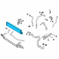 OEM Ford Oil Cooler Diagram - EJ7Z-7A095-B