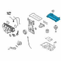 OEM 2007 Ford Fusion Valve Cover Diagram - 6M8Z-6582-E