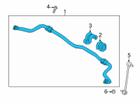 OEM 2022 Kia Seltos Bar Assembly-Fr STABILIZ Diagram - 54810Q5200