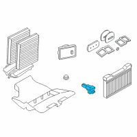 OEM BMW Heater Temperature Sensor Diagram - 64-11-6-920-431