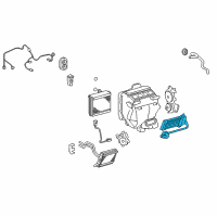 OEM 2014 Toyota Highlander Heater Assembly Diagram - 87710-0E020