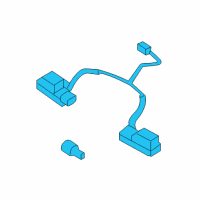 OEM Kia Lamp Assembly-License Plate Diagram - 925011M300