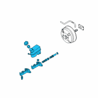 OEM Kia Sportage Cylinder Assembly-Brake Diagram - 585102E500