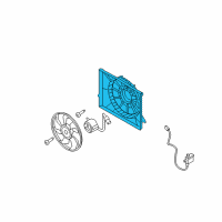 OEM Hyundai SHROUD-Radiator Diagram - 25350-3L280