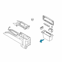 OEM 2007 Mercury Grand Marquis Latch Diagram - F5OY-54061A34-A