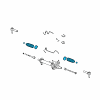 OEM GMC Yukon XL 2500 Boot Kit Diagram - 15254057