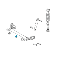 OEM Kia Soul Bush-Trail Bar Diagram - 551612K300