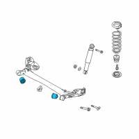 OEM 2010 Kia Soul Bush-Trail Arm Diagram - 551602K000