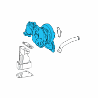 OEM 2007 Jeep Grand Cherokee TURBOCHGR Diagram - 68037206AA