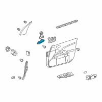 OEM 2012 Lexus IS250 Switch, Seat Memory Diagram - 84927-53030-C0