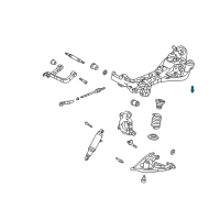 OEM Cadillac Seville Bolt/Screw-Front Bumper Imp Bar Diagram - 20728760